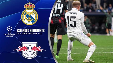 rb leipzig vs real madrid 2022