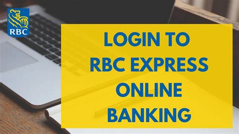 rbc express login royal bank of canada