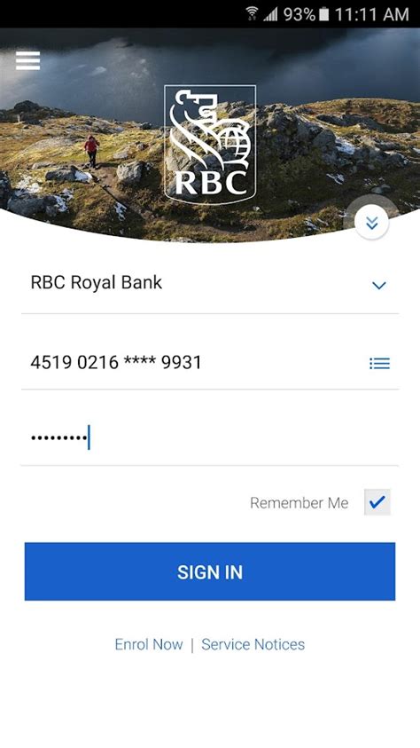 rbc online banking app for android