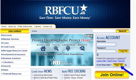 rbfcu home page login