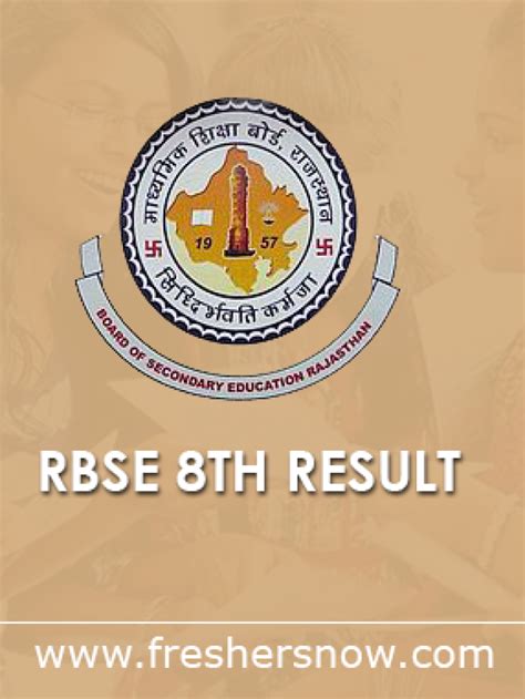 rbse 8th board result 2022