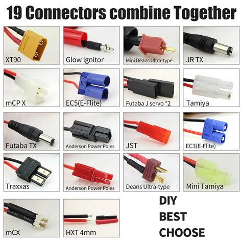 rc battery connectors lipo