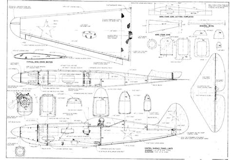Rc Model Plane Plans