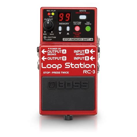 Boss RC3 Loop Station FX Pedal w/Box 2nd Hand Rich Tone Music