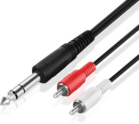 rca cable to 1 4
