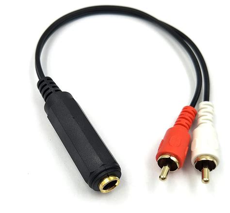 rca to 1 4 cable