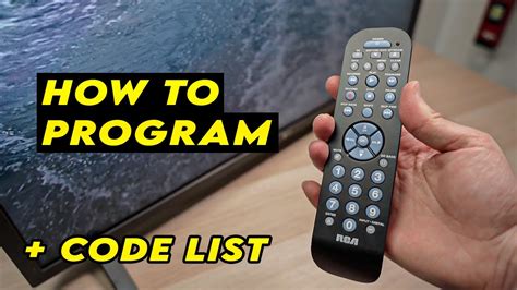 rca universal remote codes