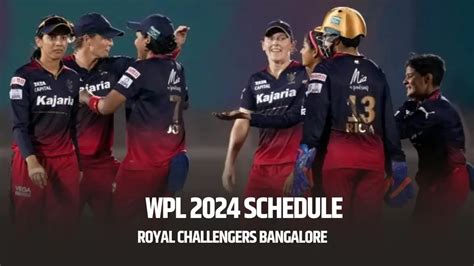 rcb matches 2024 wpl