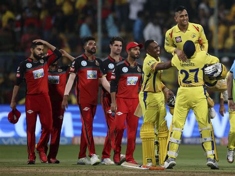 rcb vs csk cricket 2018