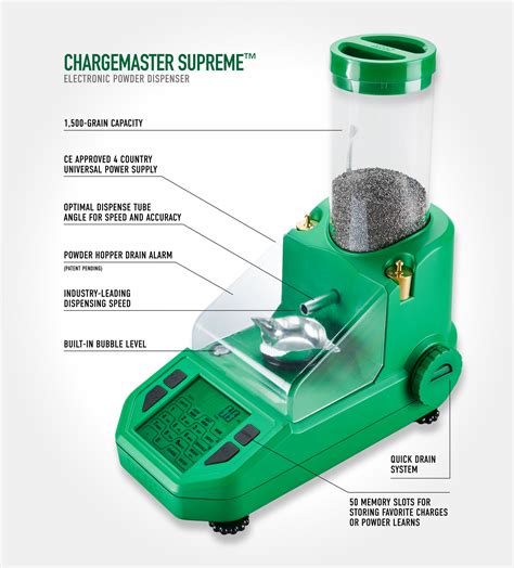 rcbs chargemaster supreme powder dispenser