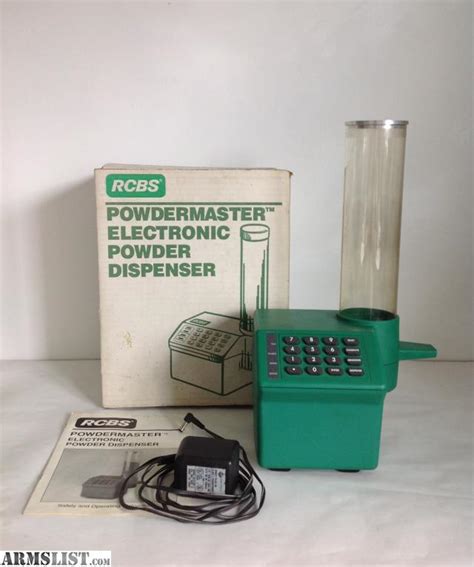 rcbs powdermaster electronic powder dispenser