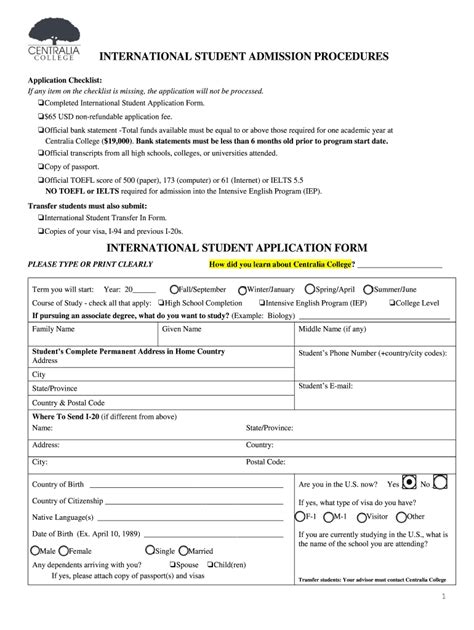 rcc international student application