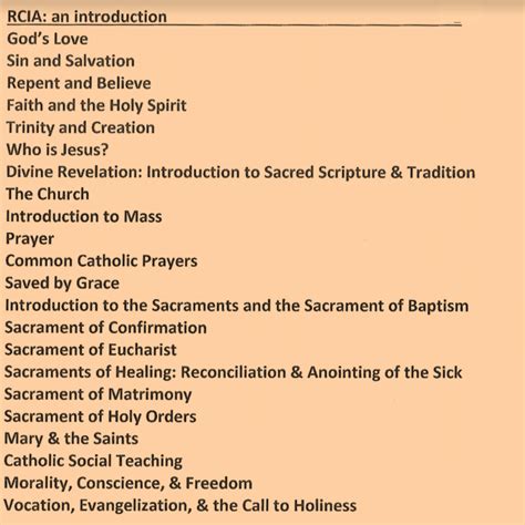 rcia catholic classes