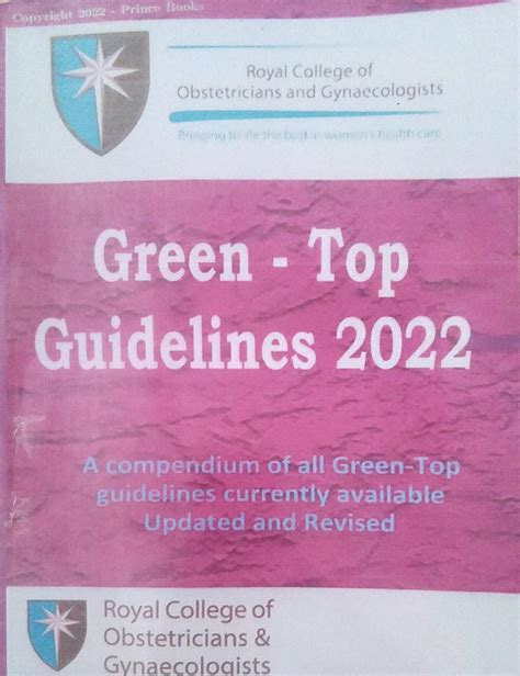 rcog guidelines 2022 pdf