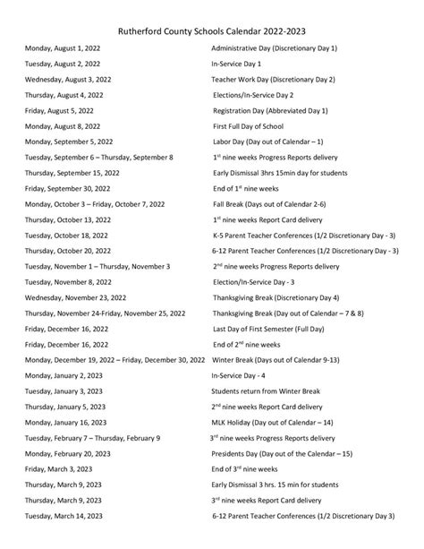 rcschools calendar