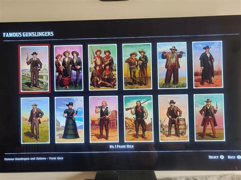 Rdr2 Cigarette Cards Reddit
