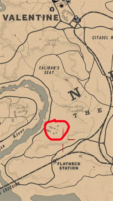 rdr2 horseshoe overlook treasure map