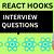 react hooks interview questions