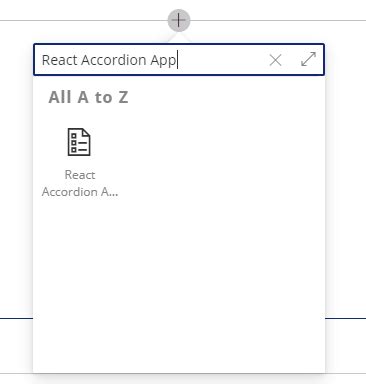 React Accordion App Sharepoint