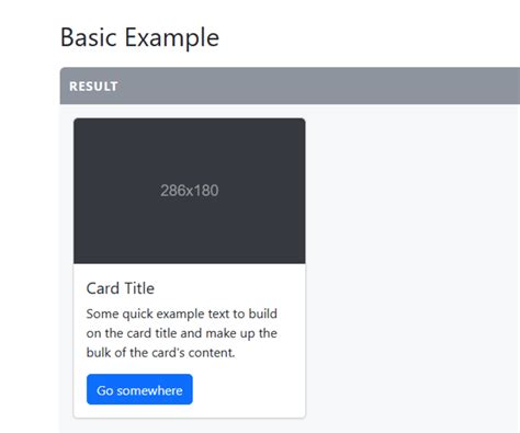 react card component example