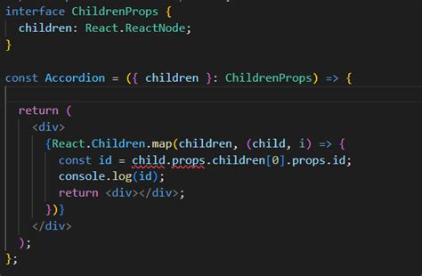 react children map typescript example