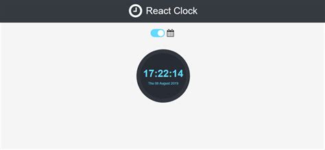React Clock Component