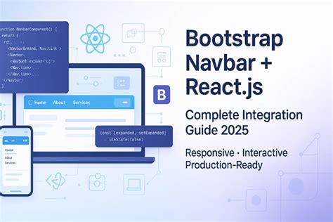 React Js Bootstrap Navbar