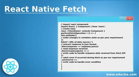 react native fetch example