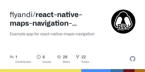 react native map navigation example