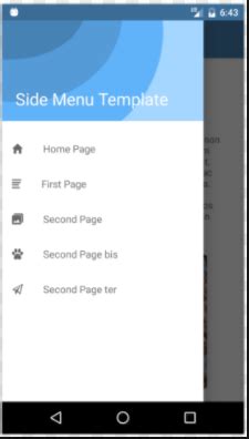 React Native Side Menu Example