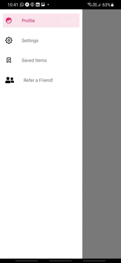 React Native Side Menu Without Navigation
