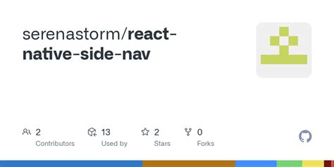 React Native Side Nav