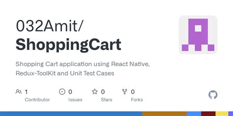 React Native-Redux Shopping Cart Github