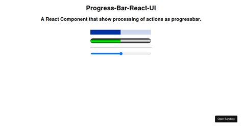 React Progress Bar Example
