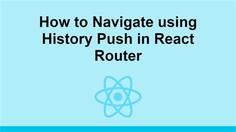 react router history replace vs push