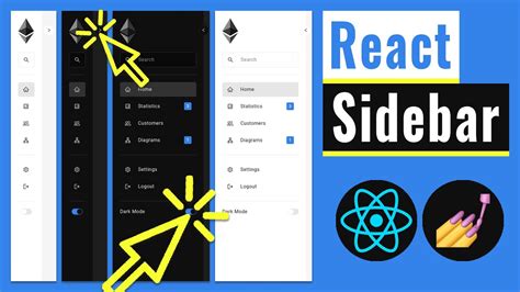React Sidebar Codepen