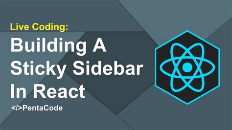 React Sticky Sidebar Example