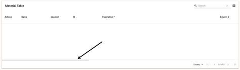 React Table Horizontal Scroll Bar