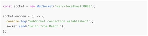 react use websocket example