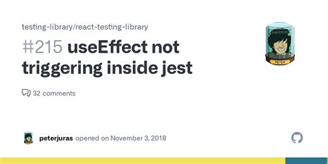 react useeffect not triggering