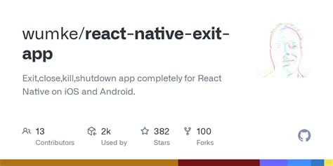 React-Native-Exit-App Example