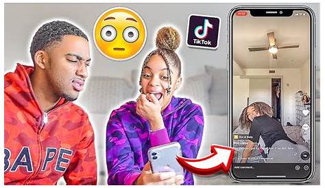 REACTING TO MY GIRLFRIENDS TIK TOKS... **ITS OVER** - YouTube