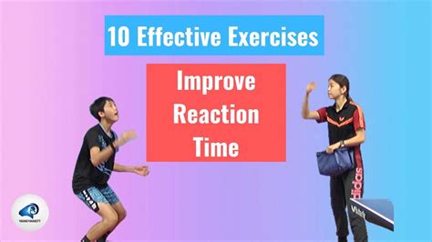 Reaction Time In Exercise