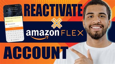 Reactivate Amazon Flex Account
