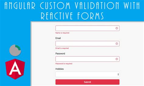 reactive form custom validation in angular stackblitz