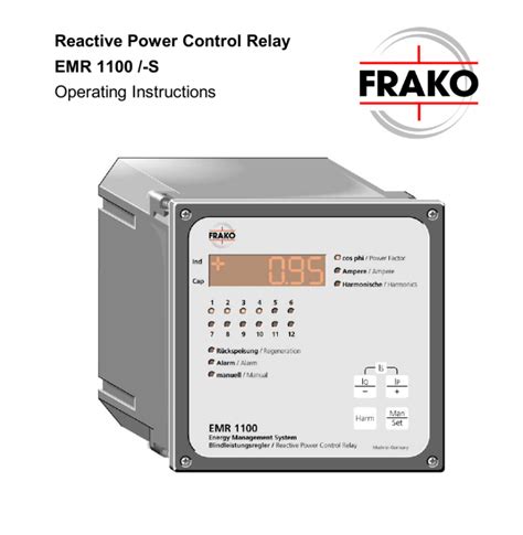 Reactive Power Control Relay