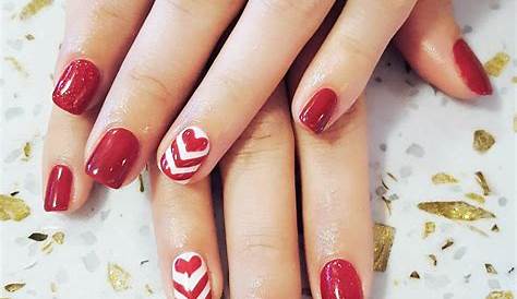 Red And Pink Valentine's Day Nails Tips And Tutorials For A Festive