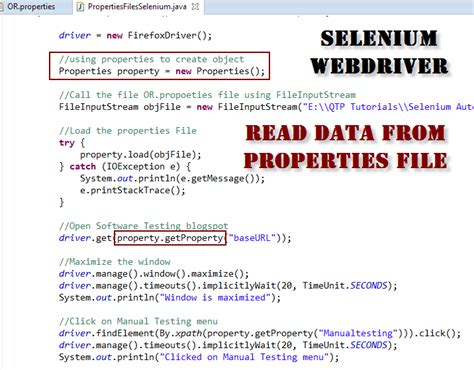 Read And Write Data From Properties File In Java