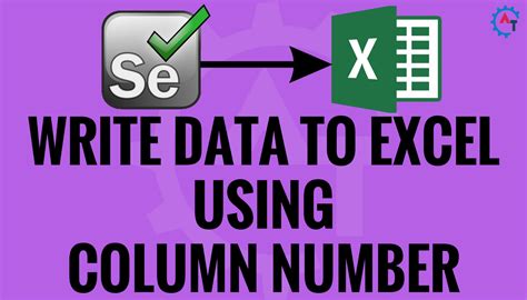 Read And Write Excel Data In Selenium
