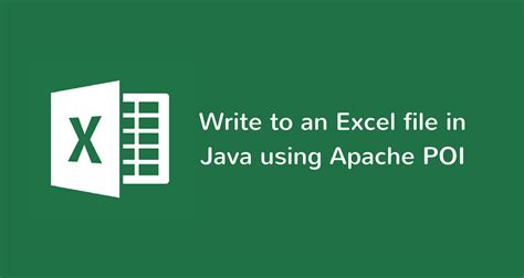 Read And Write Excel File In Java Using Poi Example